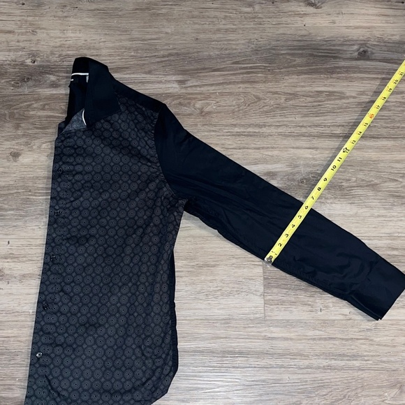 Karl Lagerfeld - Men's Long Sleeve Button Down - Picture 7 of 7